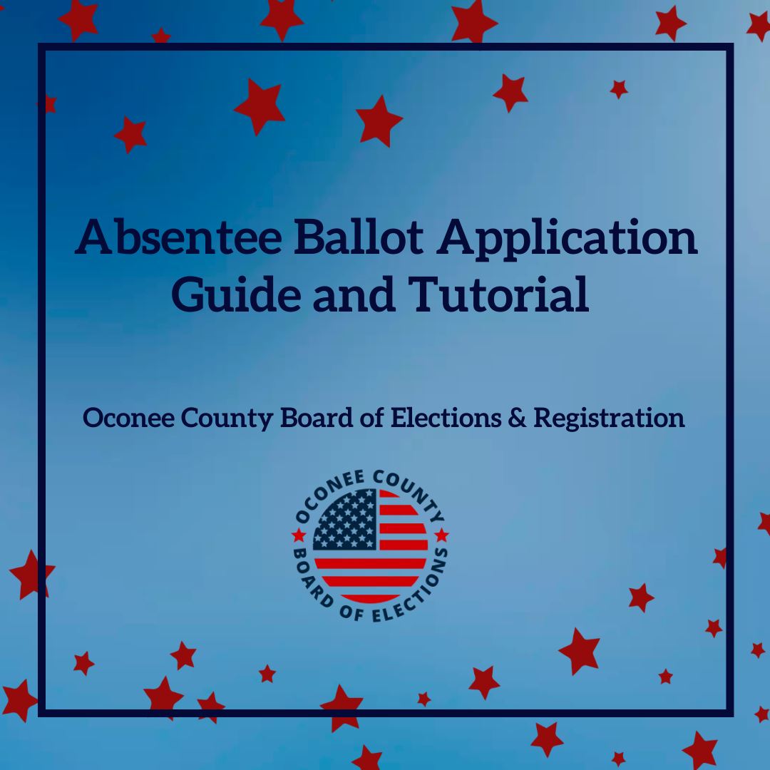 Absentee Ballot Application Tutorial